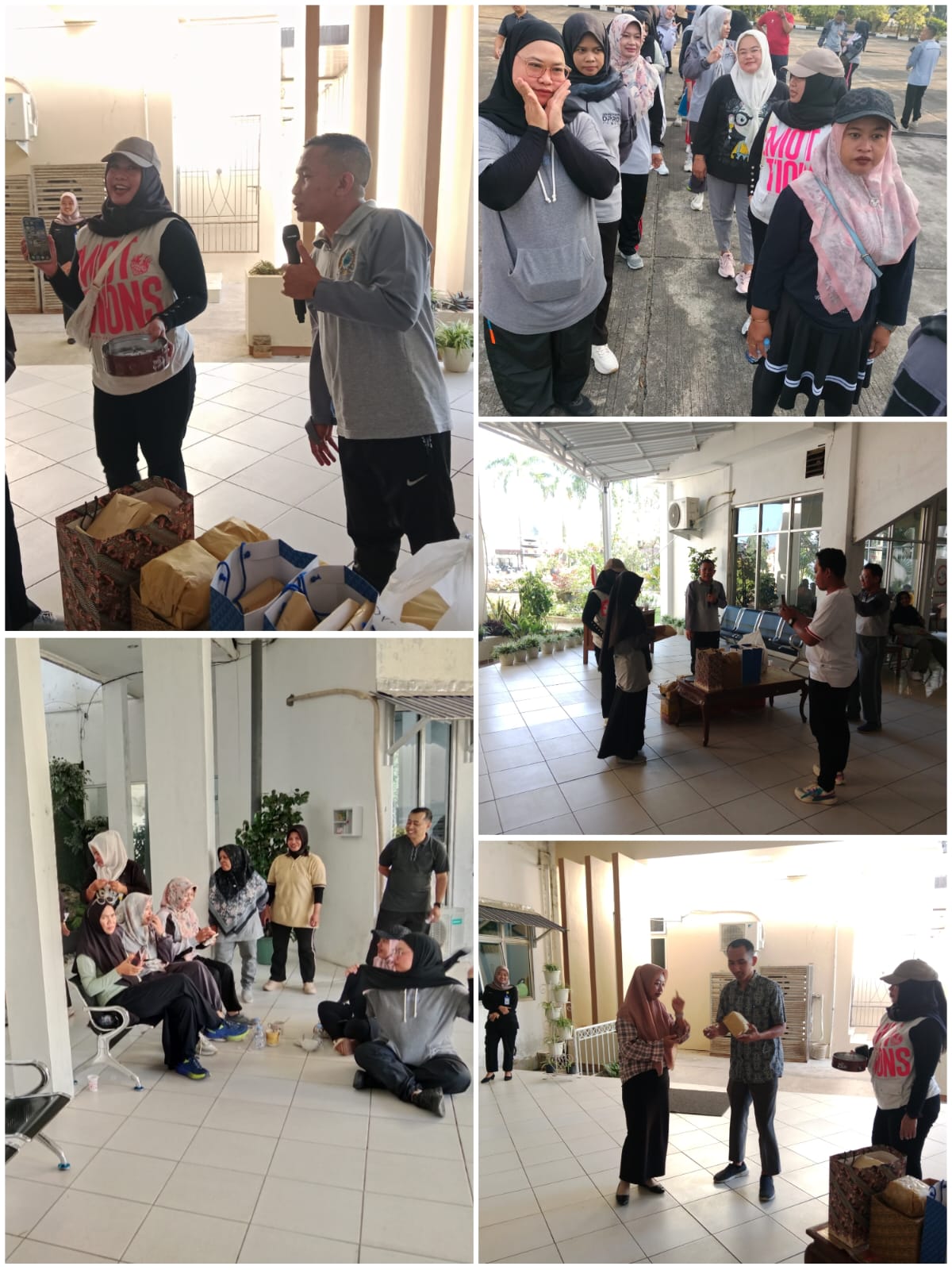 Bangun Kekompakan, Sekretariat DPRD Paser Jalan Santai