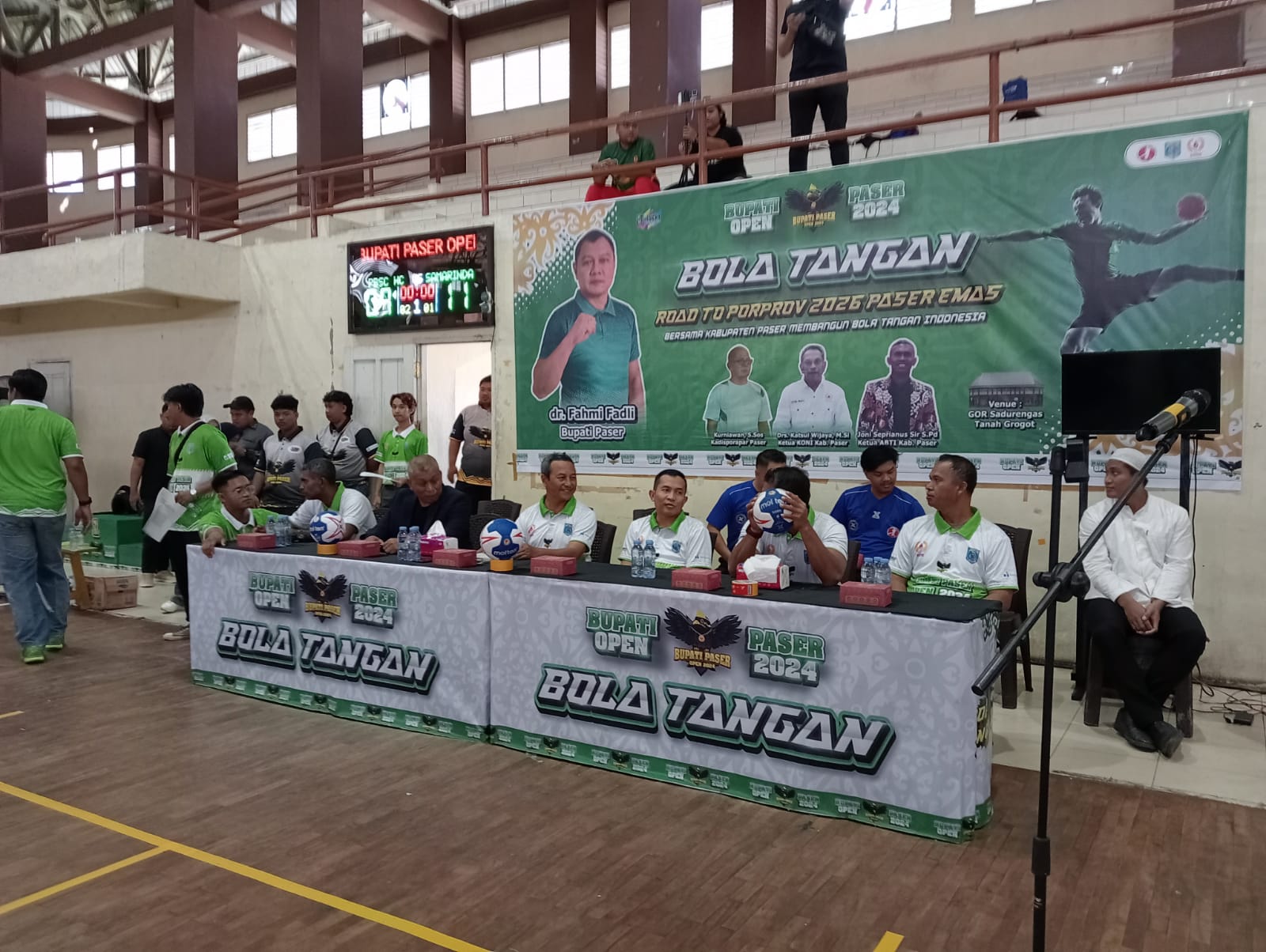 Sekwan Sampaikan Apresiasi Open Cabor Bola Tangan