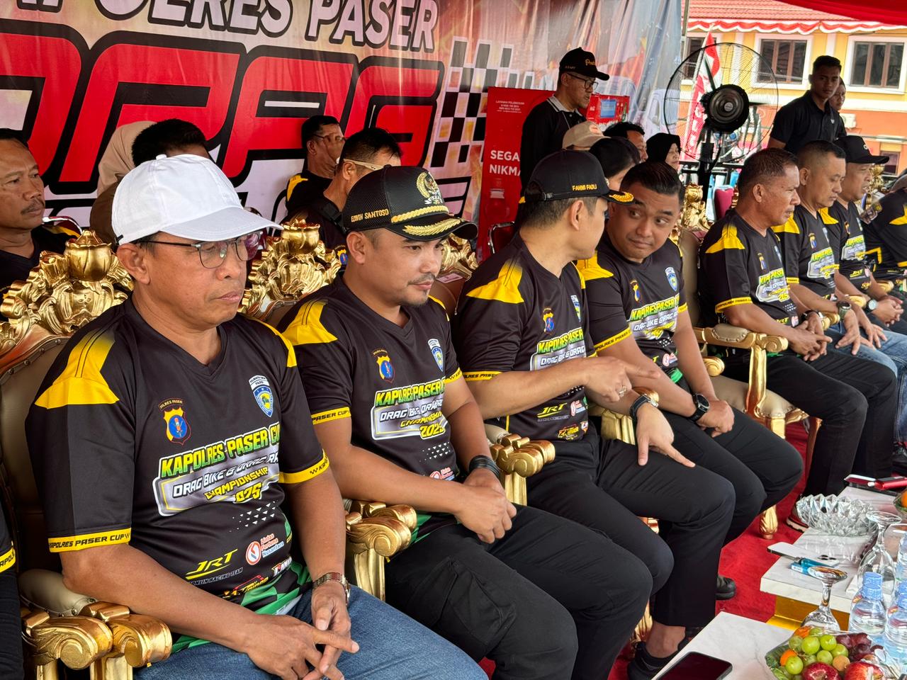 Edwin Hadiri Pembukaa Paser Night Race Drag Bike and Car 2025