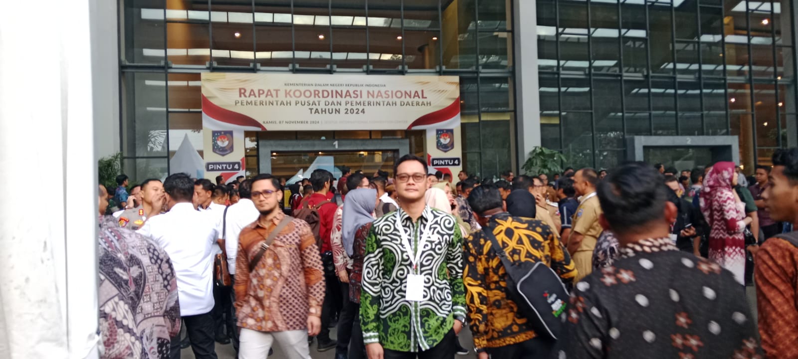 Ketua DPRD  Hadiri Rakornas SICC Bogor