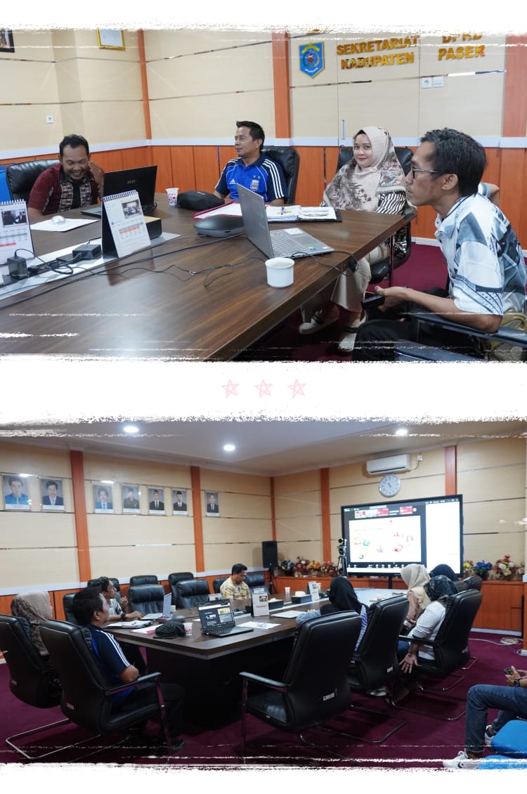 Sekretariat DPRD Paser Ikuti Seminar Pelatihan Online ASN Belajar Cerdas