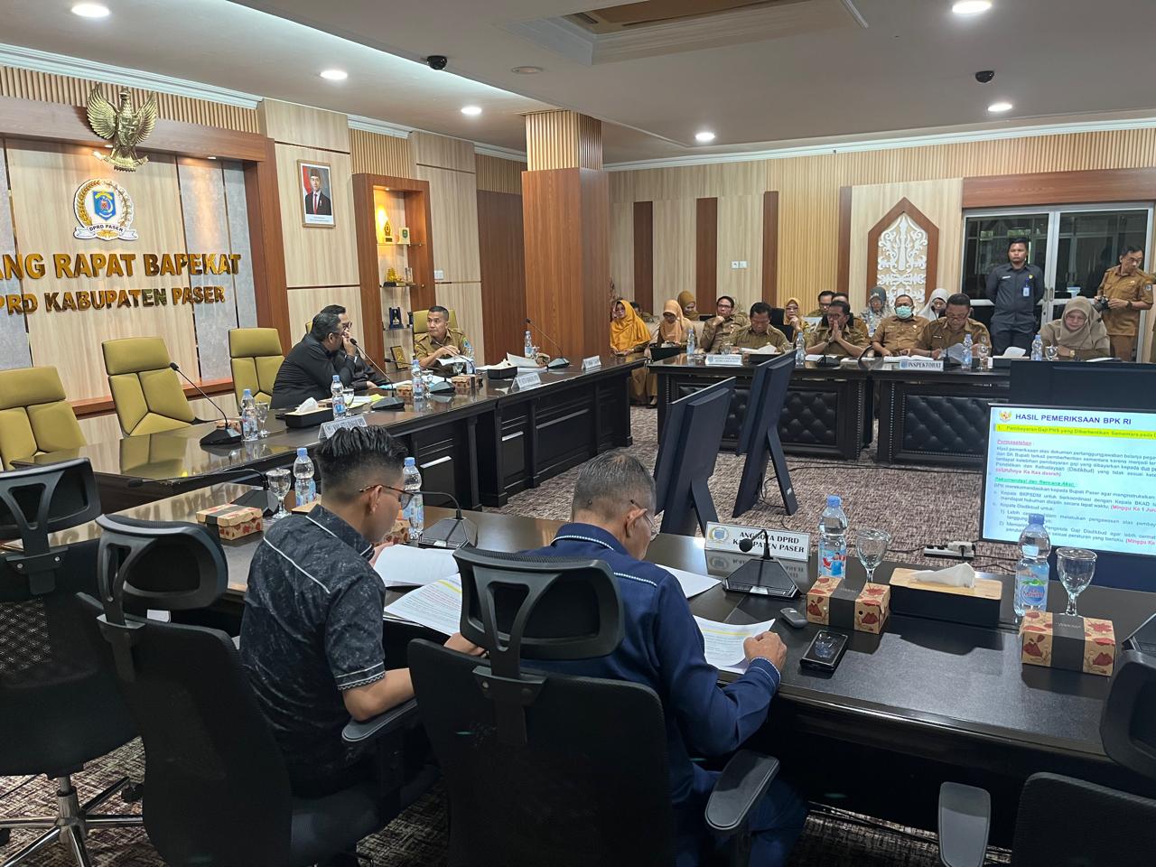 Banggar Gelar Raker Bahas Temuan BPK RI di OPD