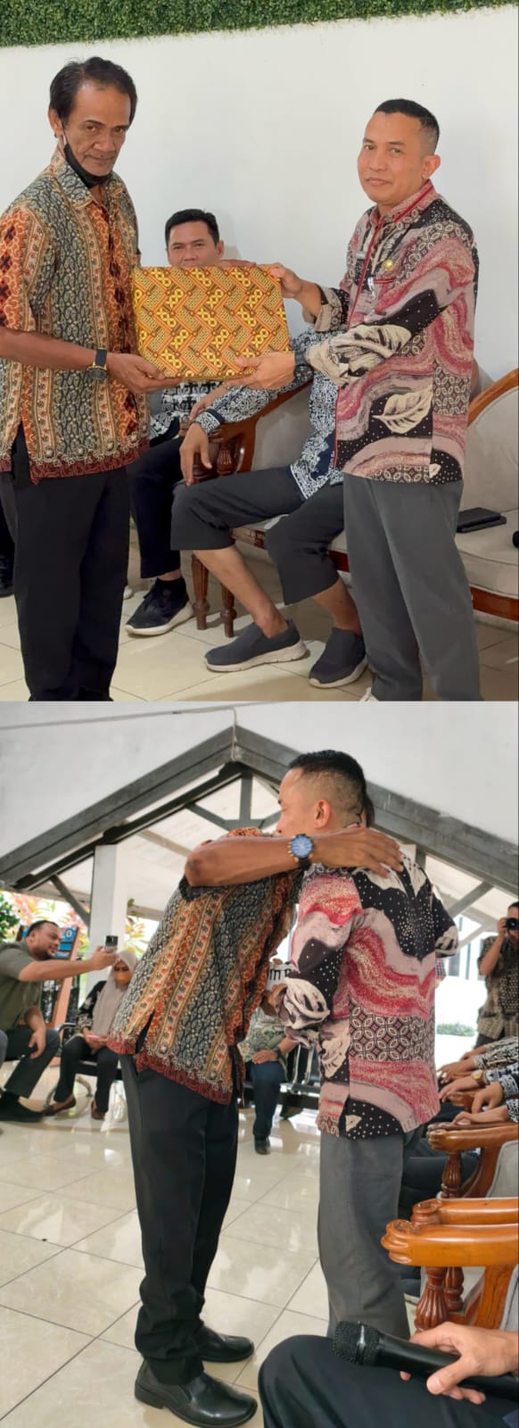 Bentuk Panitia Ibadah Kurban, Sekwan Berikan Kue Pak Ambo Upe