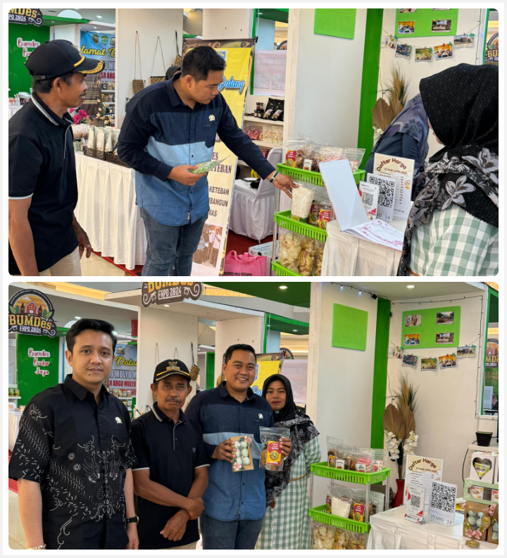 Anggota DPRD Apresiasi Expo UMKM Diikuti BUMDes Paser