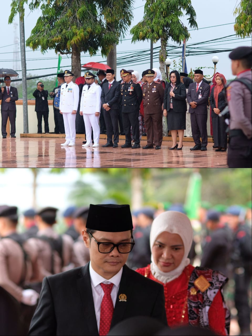 Ketua DPRD Ziarah TMP Daya Taka  Hut RI 80
