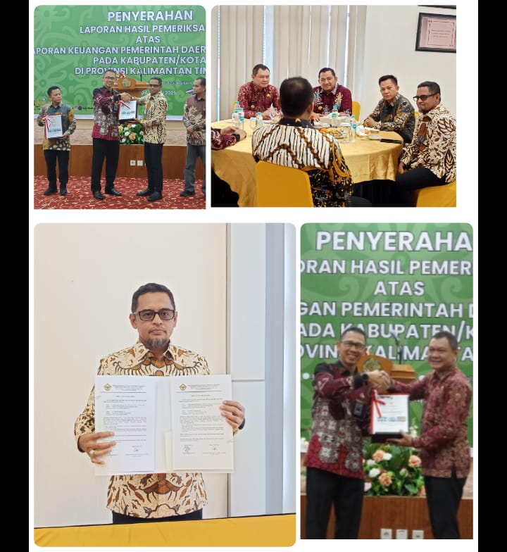 Wakil Ketua DPRD Zulkifli Berikan Penghargaan & Apresiasi Pemkab Paser Raih WTP yang ke-12